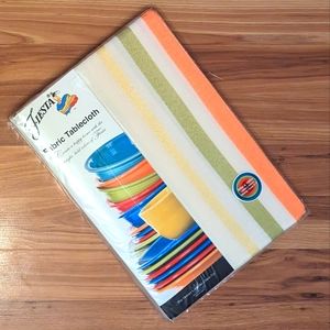 Fiesta Fabric Tablecloth Oblong NEW